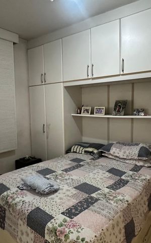 Apartamento à venda com 105m², 3 quartos e 2 vagasQuarto 2