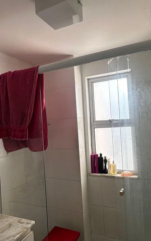 Apartamento à venda com 105m², 3 quartos e 2 vagasBanheiro do Quarto 2