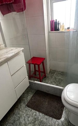 Apartamento à venda com 105m², 3 quartos e 2 vagasBanheiro do Quarto 2