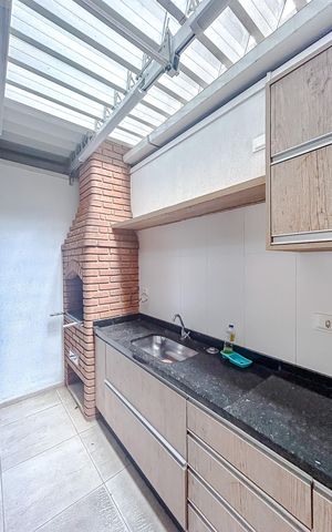 Casa à venda com 180m², 3 quartos e 5 vagasÁrea gourmet