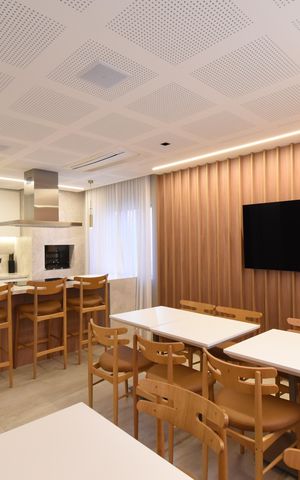 Apartamento à venda com 80m², 3 quartos e 1 vagaÁrea comum - Salão de festas