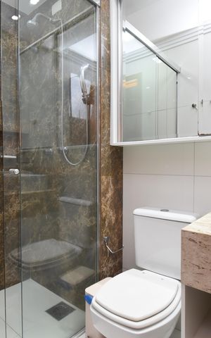 Apartamento à venda com 80m², 3 quartos e 1 vagaBanheiro da Suíte