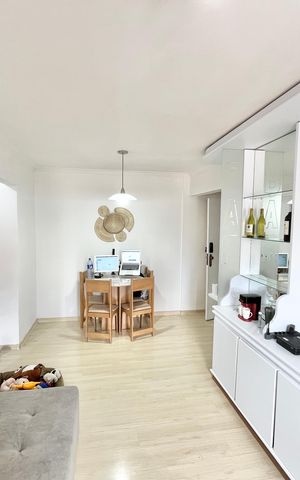 Apartamento à venda com 48m², 1 quarto e 1 vaga Apartamento à venda com 48m², 1 quarto e 1 vagaSala