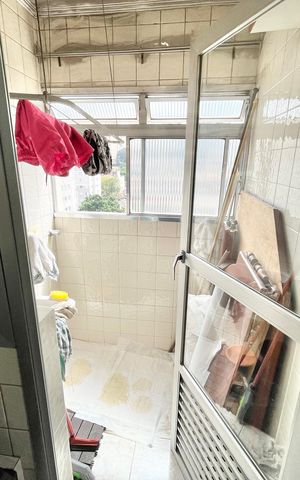 Apartamento à venda com 48m², 1 quarto e 1 vaga Apartamento à venda com 48m², 1 quarto e 1 vagaCozinha e Área de Serviço