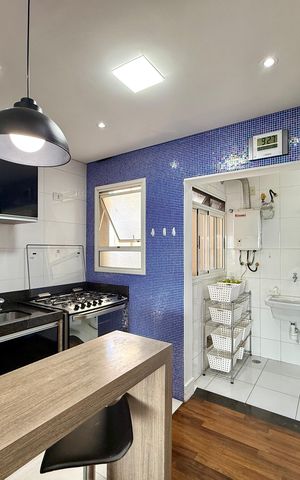 Apartamento à venda com 103m², 2 quartos e 2 vagasCozinha