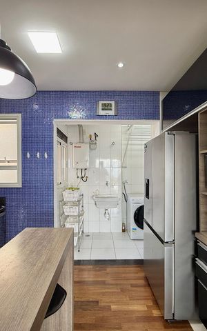 Apartamento à venda com 103m², 2 quartos e 2 vagasCozinha 