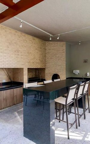 Apartamento à venda com 103m², 2 quartos e 2 vagasChurrasqueira 