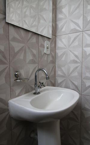 Apartamento à venda com 93m², 3 quartos e 1 vagaLavabo do quarto 3