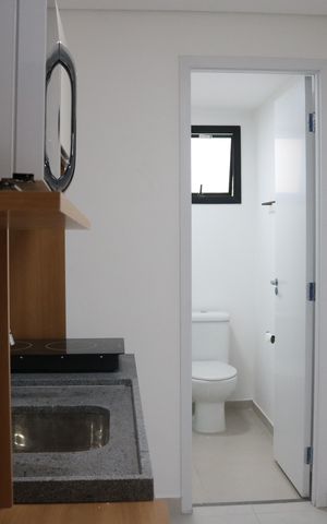 Apartamento à venda com 27m², 1 quarto e sem vagaCozinha