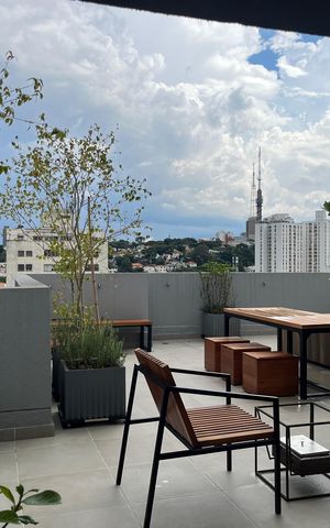 Apartamento à venda com 27m², 1 quarto e sem vaga Apartamento à venda com 27m², 1 quarto e sem vagaCobertura