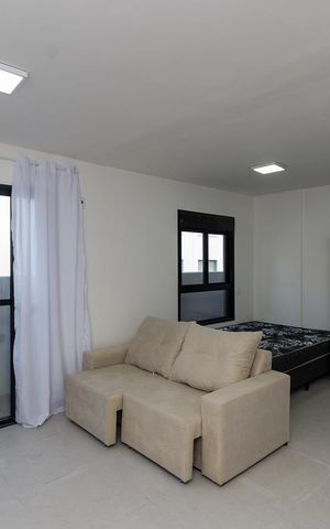 Studio à venda com 27m², 1 quarto e sem vaga Studio à venda com 27m², 1 quarto e sem vagaStúdio