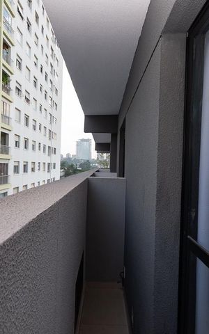 Studio à venda com 27m², 1 quarto e sem vaga Studio à venda com 27m², 1 quarto e sem vagaVaranda