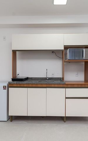 Studio à venda com 27m², 1 quarto e sem vaga Studio à venda com 27m², 1 quarto e sem vagaStúdio