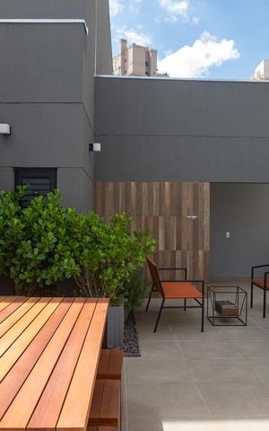 Studio à venda com 27m², 1 quarto e sem vaga Studio à venda com 27m², 1 quarto e sem vagaÁrea Comum