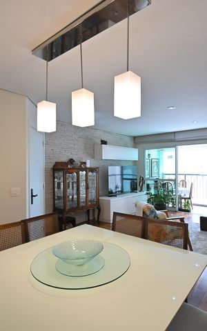 Apartamento para alugar com 123m², 3 quartos e 3 vagasSala
