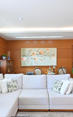 Apartamento para alugar com 123m², 3 quartos e 3 vagasSala