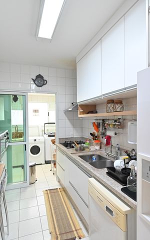 Apartamento para alugar com 123m², 3 quartos e 3 vagasCozinha