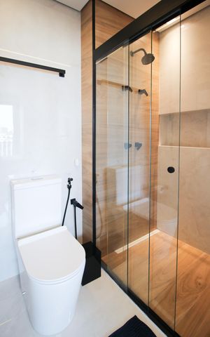 Apartamento para alugar com 42m², 1 quarto e 1 vaga Apartamento para alugar com 42m², 1 quarto e 1 vagaBanheiro