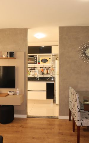 Apartamento à venda com 44m², 2 quartos e 1 vagaSala