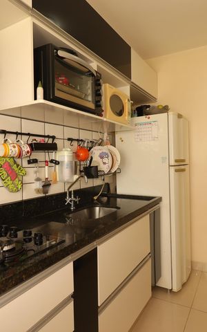 Apartamento à venda com 44m², 2 quartos e 1 vagaCozinha