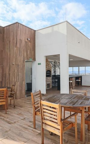 Apartamento à venda com 46m², 2 quartos e 1 vagaÁrea comum - Churrasqueira