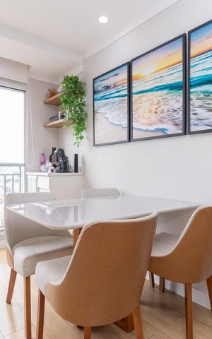 Apartamento à venda com 46m², 2 quartos e 1 vagaSala de Jantar