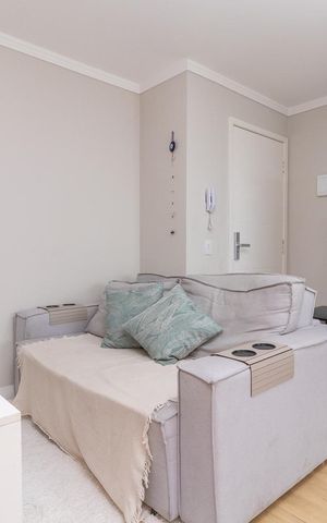 Apartamento à venda com 46m², 2 quartos e 1 vagaSala
