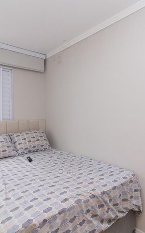 Apartamento à venda com 46m², 2 quartos e 1 vagaQuarto 1
