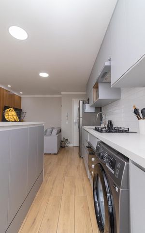 Apartamento à venda com 46m², 2 quartos e 1 vagaCozinha e Área de Serviço
