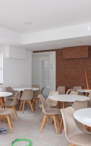 Apartamento à venda com 46m², 2 quartos e 1 vagaÁrea comum - Salão de festas