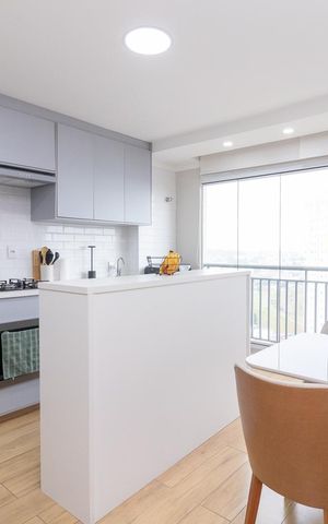 Apartamento à venda com 46m², 2 quartos e 1 vagaCozinha