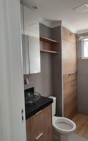 Apartamento para alugar com 50m², 2 quartos e 1 vaga Apartamento para alugar com 50m², 2 quartos e 1 vagaBanheiro