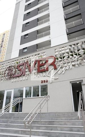 Apartamento à venda com 63m², 2 quartos e 1 vaga Apartamento à venda com 63m², 2 quartos e 1 vagaFachada e portaria