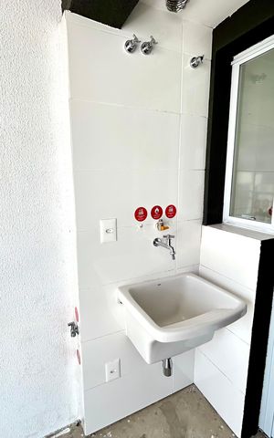 Apartamento à venda com 48m², 1 quarto e 1 vaga Apartamento à venda com 48m², 1 quarto e 1 vagaÁrea de Serviço