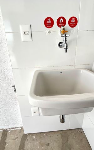 Apartamento à venda com 48m², 1 quarto e 1 vaga Apartamento à venda com 48m², 1 quarto e 1 vagaÁrea de Serviço