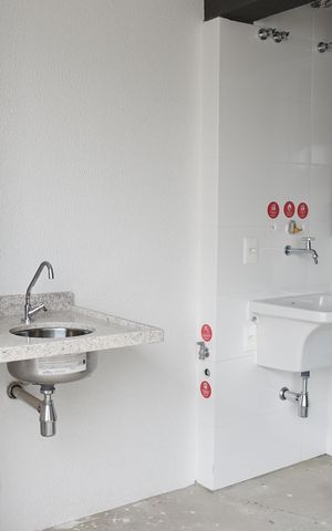 Apartamento à venda com 51m², 1 quarto e 1 vagaChurrasqueira