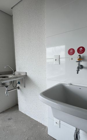 Apartamento à venda com 50m², 1 quarto e 1 vaga Apartamento à venda com 50m², 1 quarto e 1 vagaÁrea de Serviço