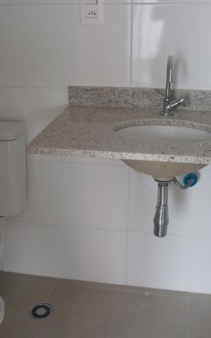 Apartamento à venda com 46m², 1 quarto e 1 vagaBanheiro