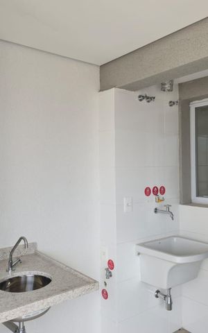 Apartamento à venda com 63m², 2 quartos e 1 vaga Apartamento à venda com 63m², 2 quartos e 1 vagaÁrea de Serviço e Varanda Gourmet