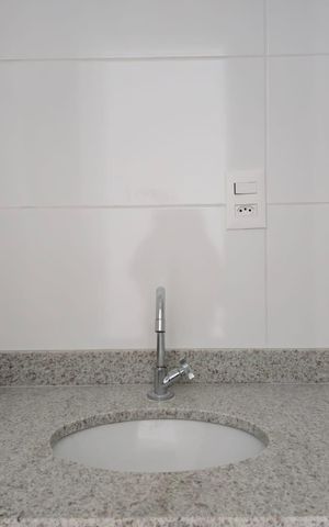 Apartamento à venda com 63m², 2 quartos e 1 vaga Apartamento à venda com 63m², 2 quartos e 1 vagaBanheiro Social