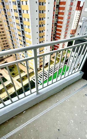 Apartamento à venda com 59m², 2 quartos e 1 vagaSacada do Quarto 2