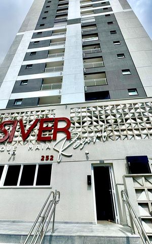 Apartamento à venda com 59m², 2 quartos e 1 vagaFachada do Prédio