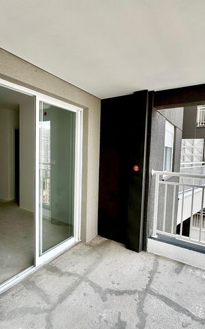 Apartamento à venda com 59m², 2 quartos e 1 vagaVaranda gourmet