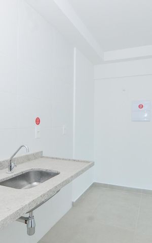 Studio à venda com 48m², 1 quarto e 1 vagaCozinha 