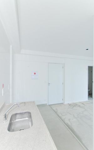 Studio à venda com 48m², 1 quarto e 1 vagaCozinha 