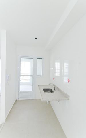 Studio à venda com 48m², 1 quarto e 1 vagaCozinha 
