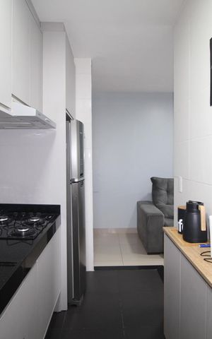 Apartamento à venda com 47m², 2 quartos e 1 vagaCozinha