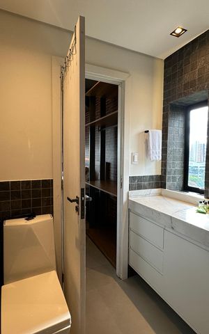 Apartamento à venda com 57m², 1 quarto e 1 vaga Apartamento à venda com 57m², 1 quarto e 1 vagaBanheiro