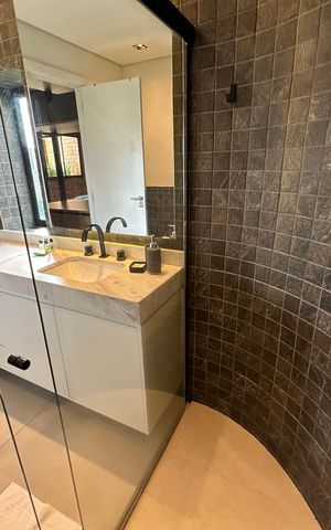 Apartamento à venda com 57m², 1 quarto e 1 vaga Apartamento à venda com 57m², 1 quarto e 1 vagaBanheiro