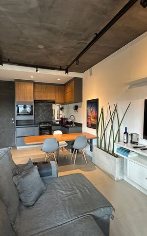 Apartamento à venda com 57m², 1 quarto e 1 vaga Apartamento à venda com 57m², 1 quarto e 1 vagaSala